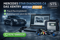 ✅ Mercedes STAR Diagnosis C4 – DAS XENTRY Diagnose Laptop (Komplettset)