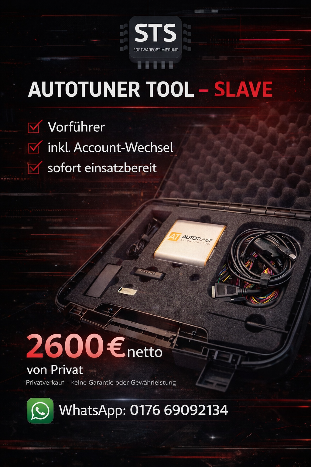 ✅Autotuner Tool – SLAVE (Vorführer) | inkl. Account-Wechsel | sofort einsatzbereit
